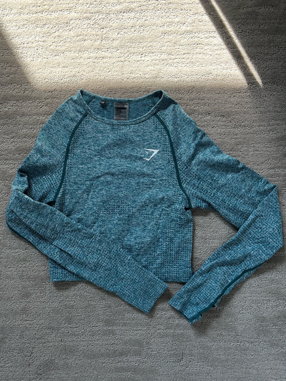 Gymshark Vital Seamless Long Sleeve Crop Top